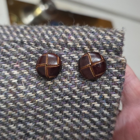 VonFurstenberg Prince Egon Collection Mens Wool Blazer Sports Coat Gray/Tan 40R - Picture 5 of 15